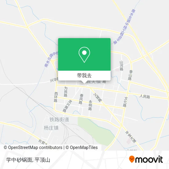 学中砂锅面地图