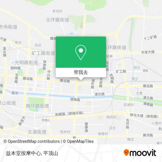 益本堂按摩中心地图