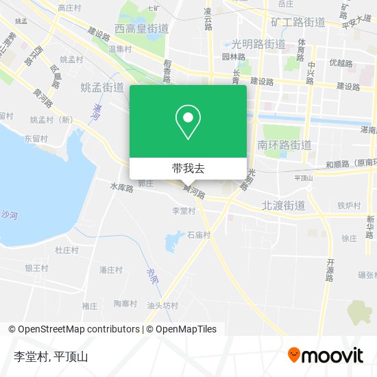 李堂村地图