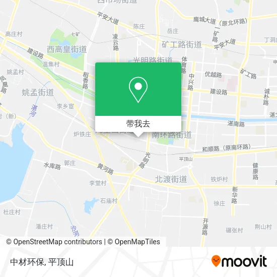 中材环保地图