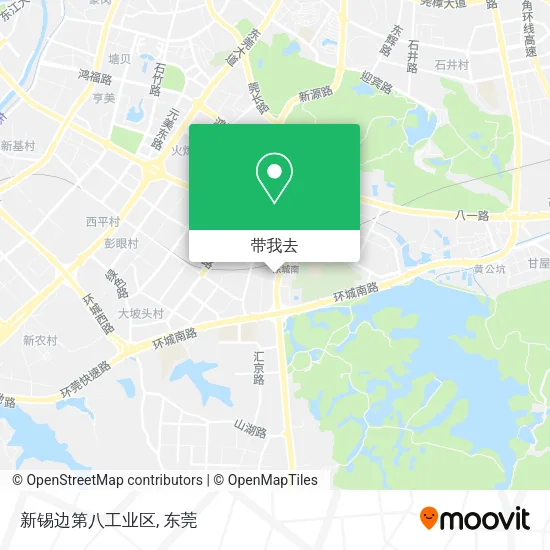新锡边第八工业区地图