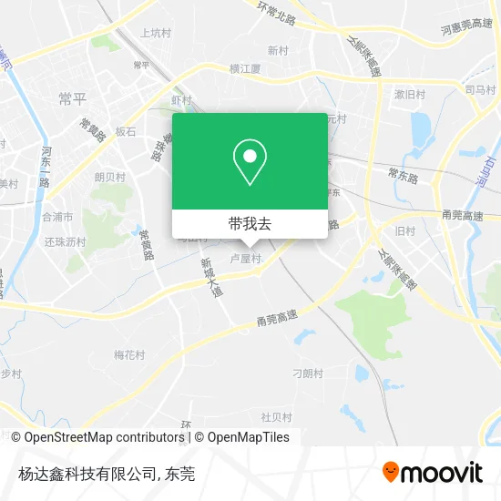 杨达鑫科技有限公司地图