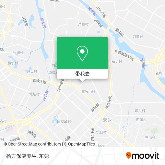 杨方保健养生地图