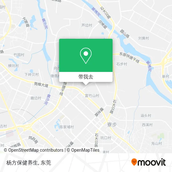 杨方保健养生地图