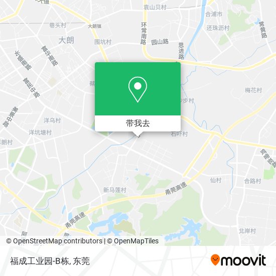 福成工业园-B栋地图
