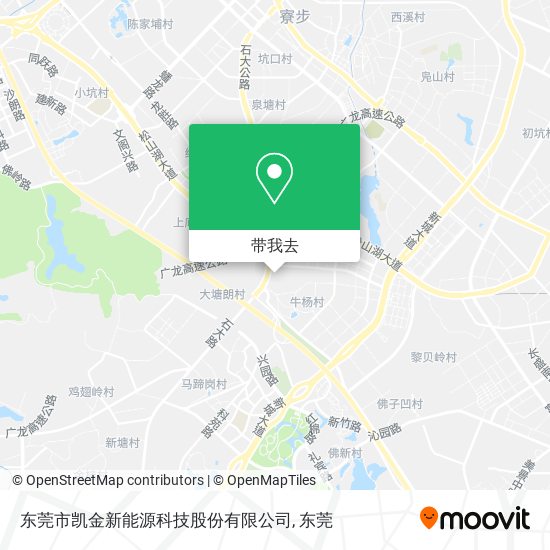 东莞市凯金新能源科技股份有限公司地图