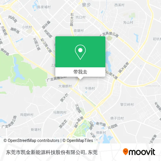 东莞市凯金新能源科技股份有限公司地图