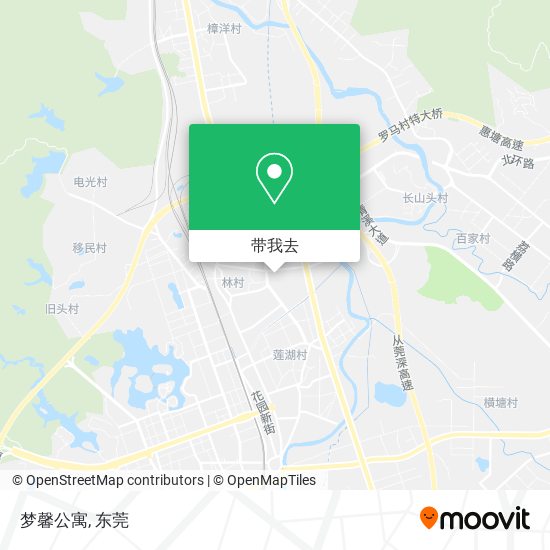 梦馨公寓地图