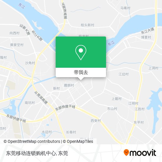 东莞移动连锁购机中心地图