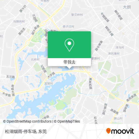 松湖烟雨-停车场地图