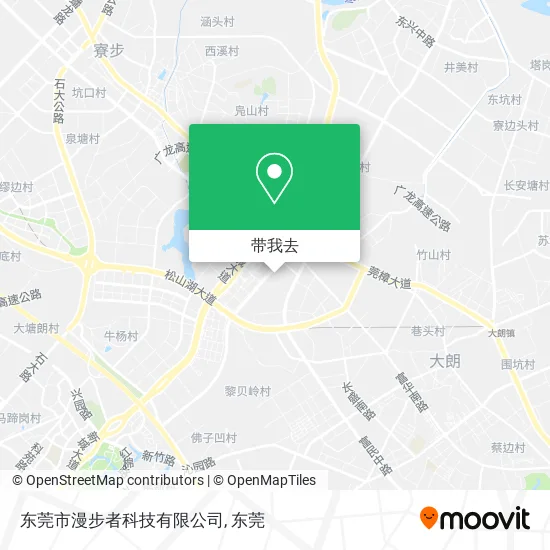东莞市漫步者科技有限公司地图