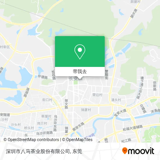 深圳市八马茶业股份有限公司地图