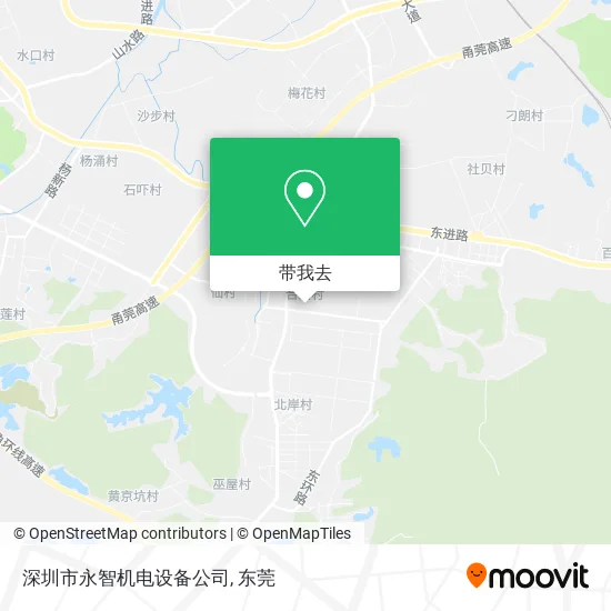 深圳市永智机电设备公司地图