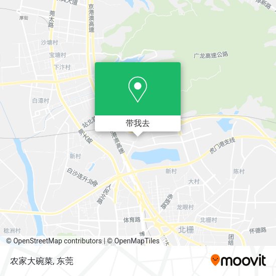 农家大碗菜地图