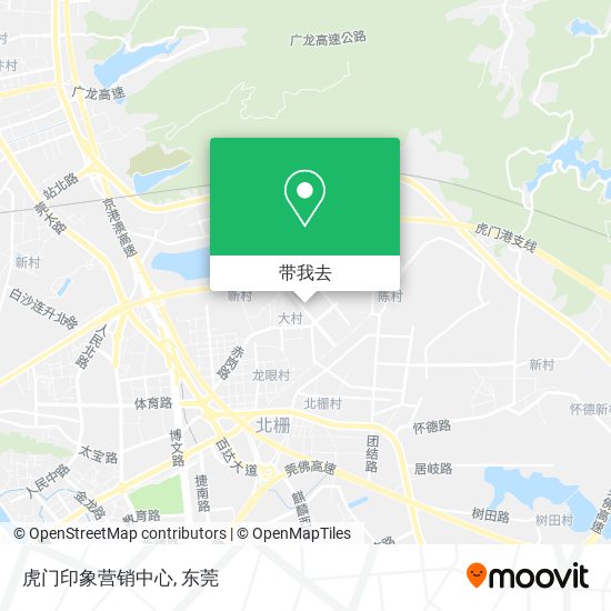 虎门印象营销中心地图