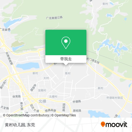 黄村幼儿园地图