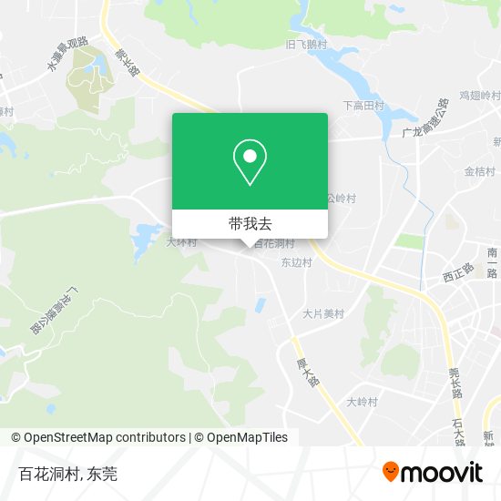 百花洞村地图