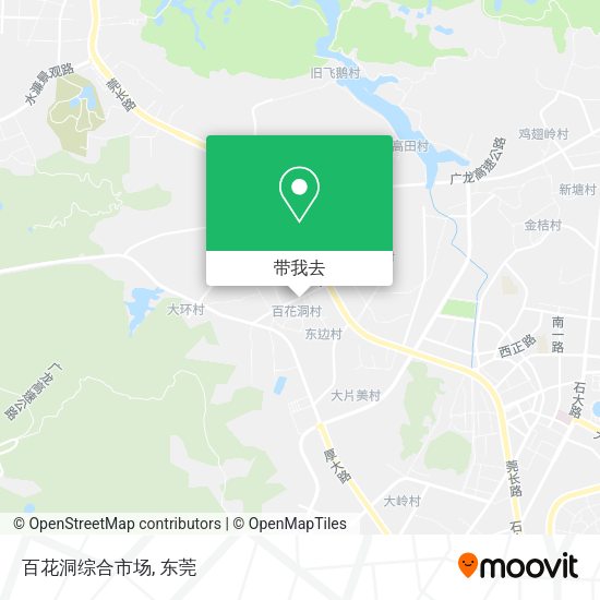 百花洞综合市场地图