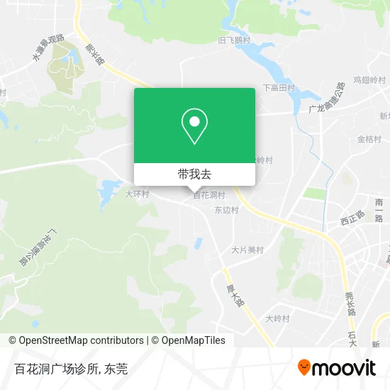 百花洞广场诊所地图