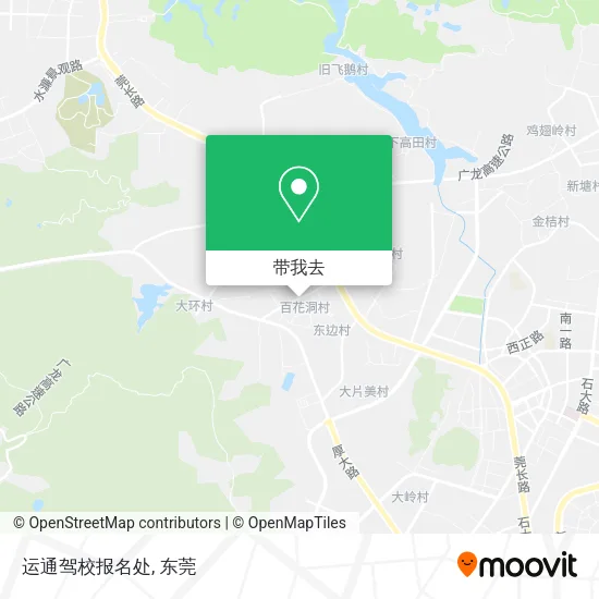 运通驾校报名处地图