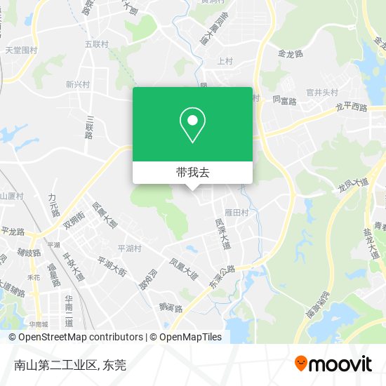 南山第二工业区地图