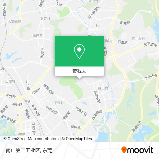 南山第二工业区地图