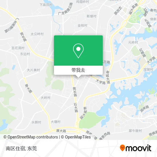 南区住宿地图
