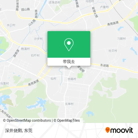 深井烧鹅地图
