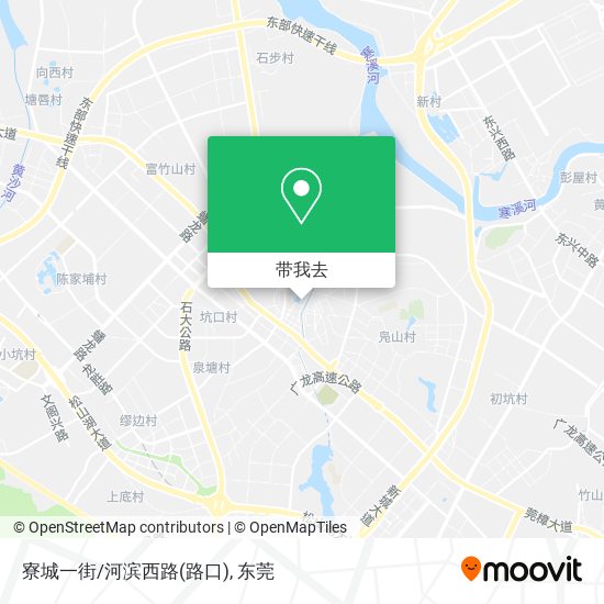 寮城一街/河滨西路(路口)地图