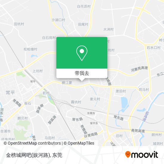 金榜城网吧(娱河路)地图