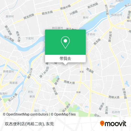 双杰便利店(鸿裕二街)地图