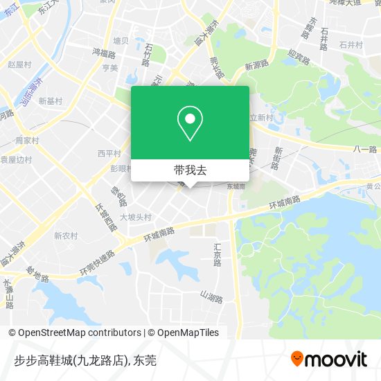 步步高鞋城(九龙路店)地图