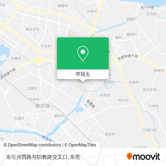 东引河西路与职教路交叉口地图