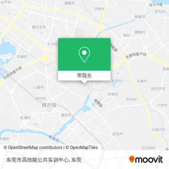 东莞市高技能公共实训中心地图