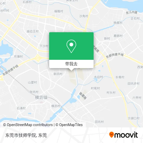 东莞市技师学院地图