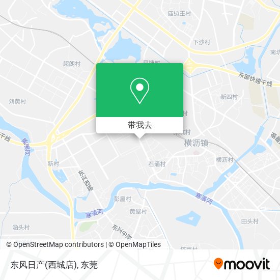 东风日产(西城店)地图