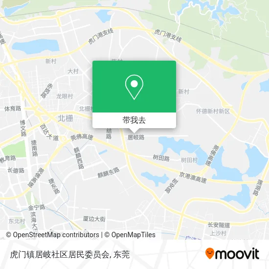 虎门镇居岐社区居民委员会地图