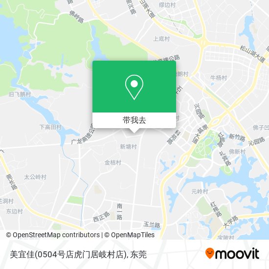 美宜佳(0504号店虎门居岐村店)地图