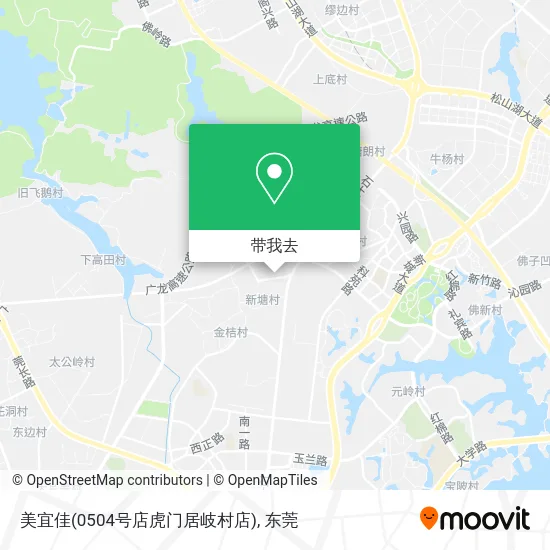 美宜佳(0504号店虎门居岐村店)地图