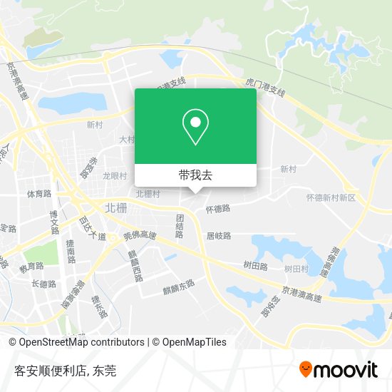 客安顺便利店地图