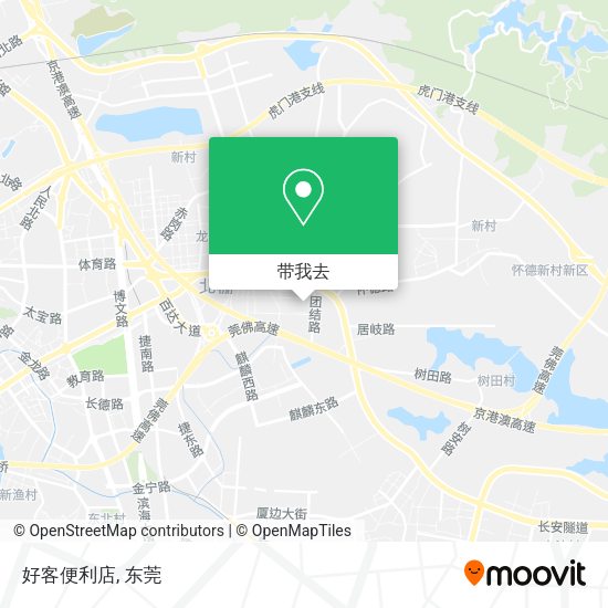 好客便利店地图