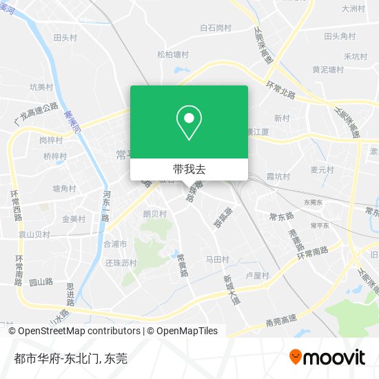 都市华府-东北门地图