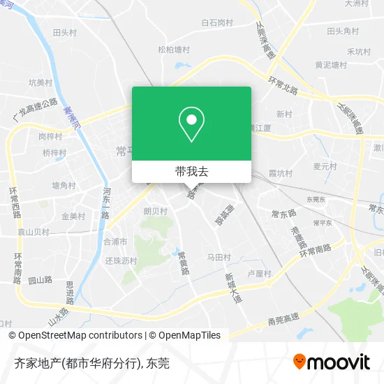 齐家地产(都市华府分行)地图