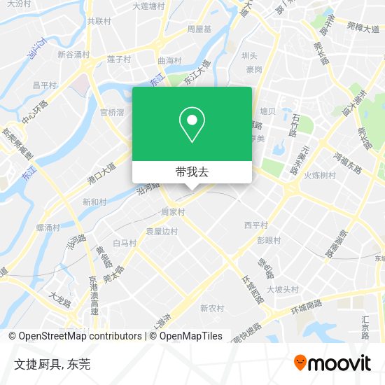 文捷厨具地图