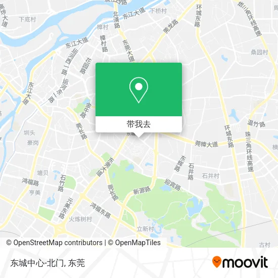 东城中心-北门地图