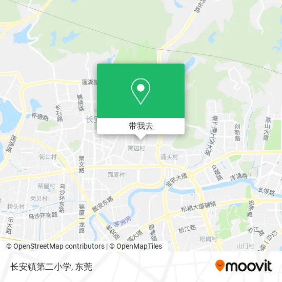 长安镇第二小学地图