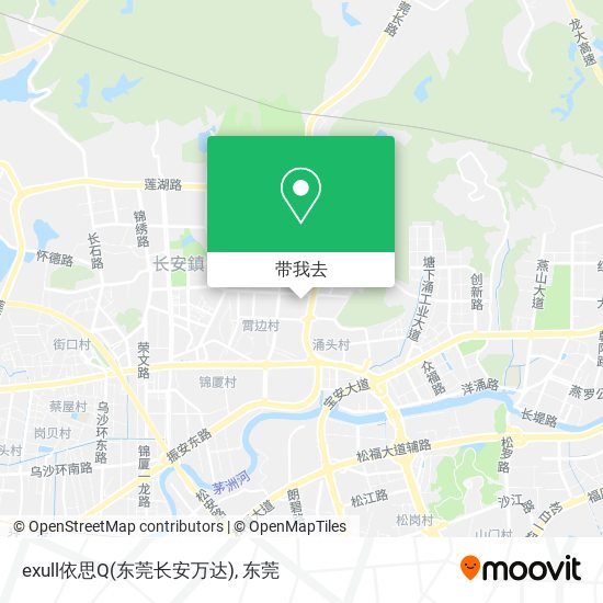 exull依思Q(东莞长安万达)地图