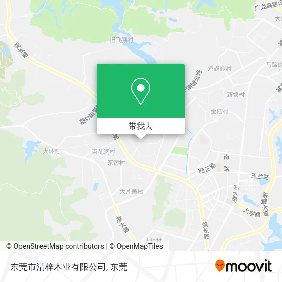 东莞市清梓木业有限公司地图