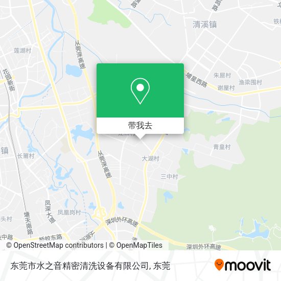 东莞市水之音精密清洗设备有限公司地图