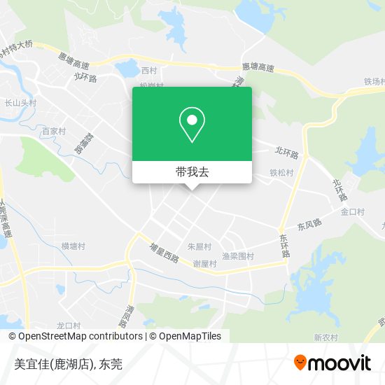 美宜佳(鹿湖店)地图